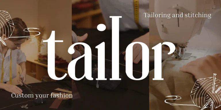 Tailor working on a sewing machine while running a tailoring and stitching business from home